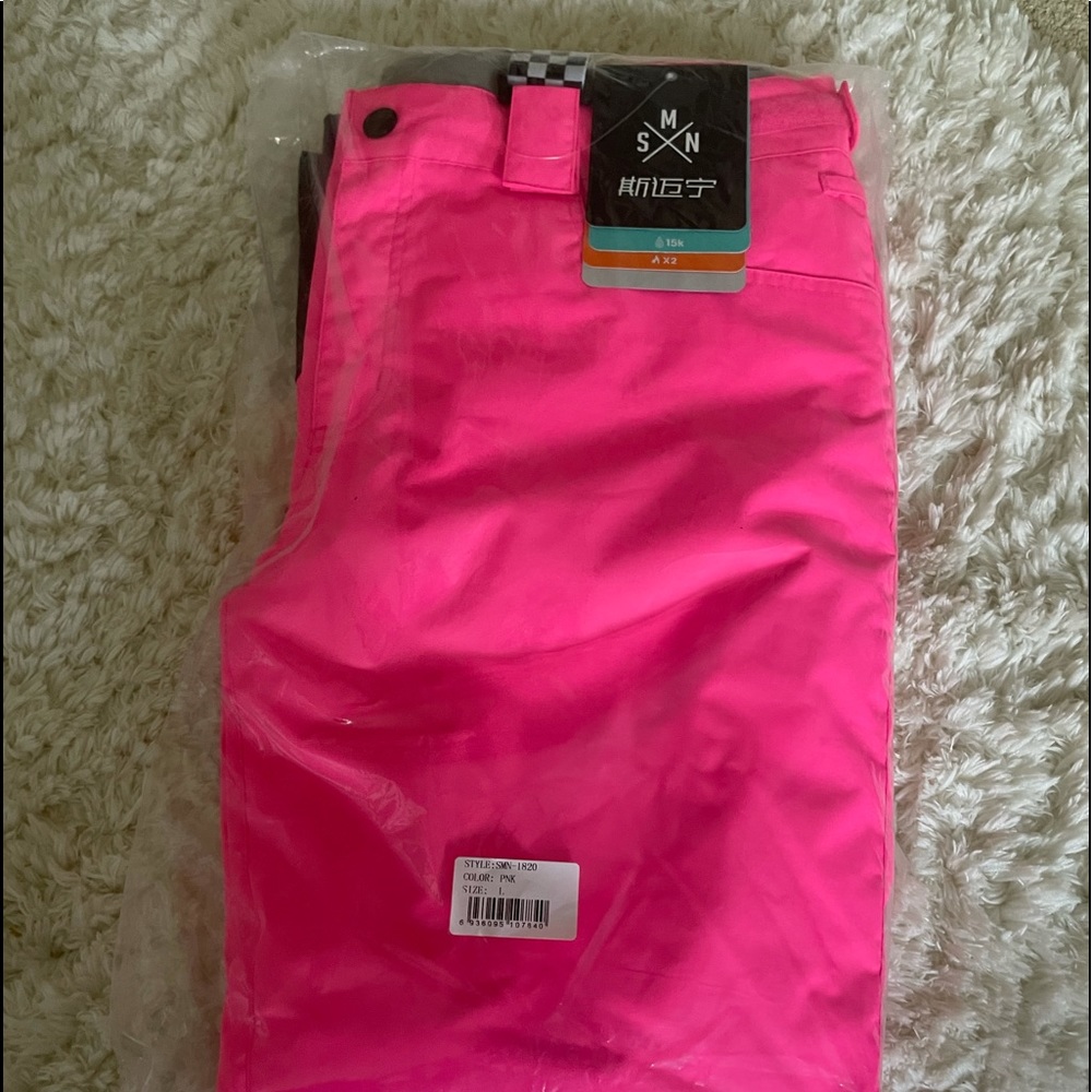 NWT SNM ski pants size L
